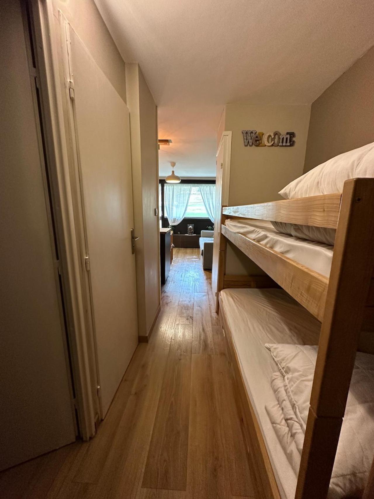 Studio Les Chalmettes 4 Personnes Au Pied Des Pistes Wifi - Balcon - Parking Монженевр Екстер'єр фото