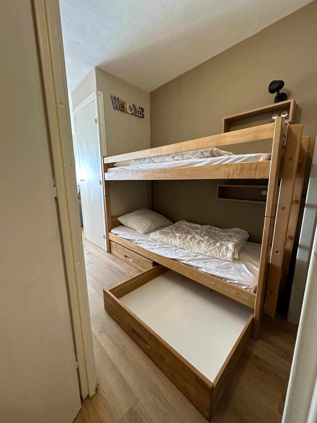 Studio Les Chalmettes 4 Personnes Au Pied Des Pistes Wifi - Balcon - Parking Монженевр Екстер'єр фото